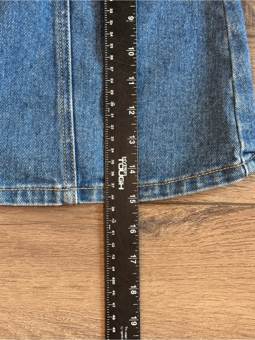 Madewell Blue Button-Front Denim Mini Skirt - Picture 6 of 8